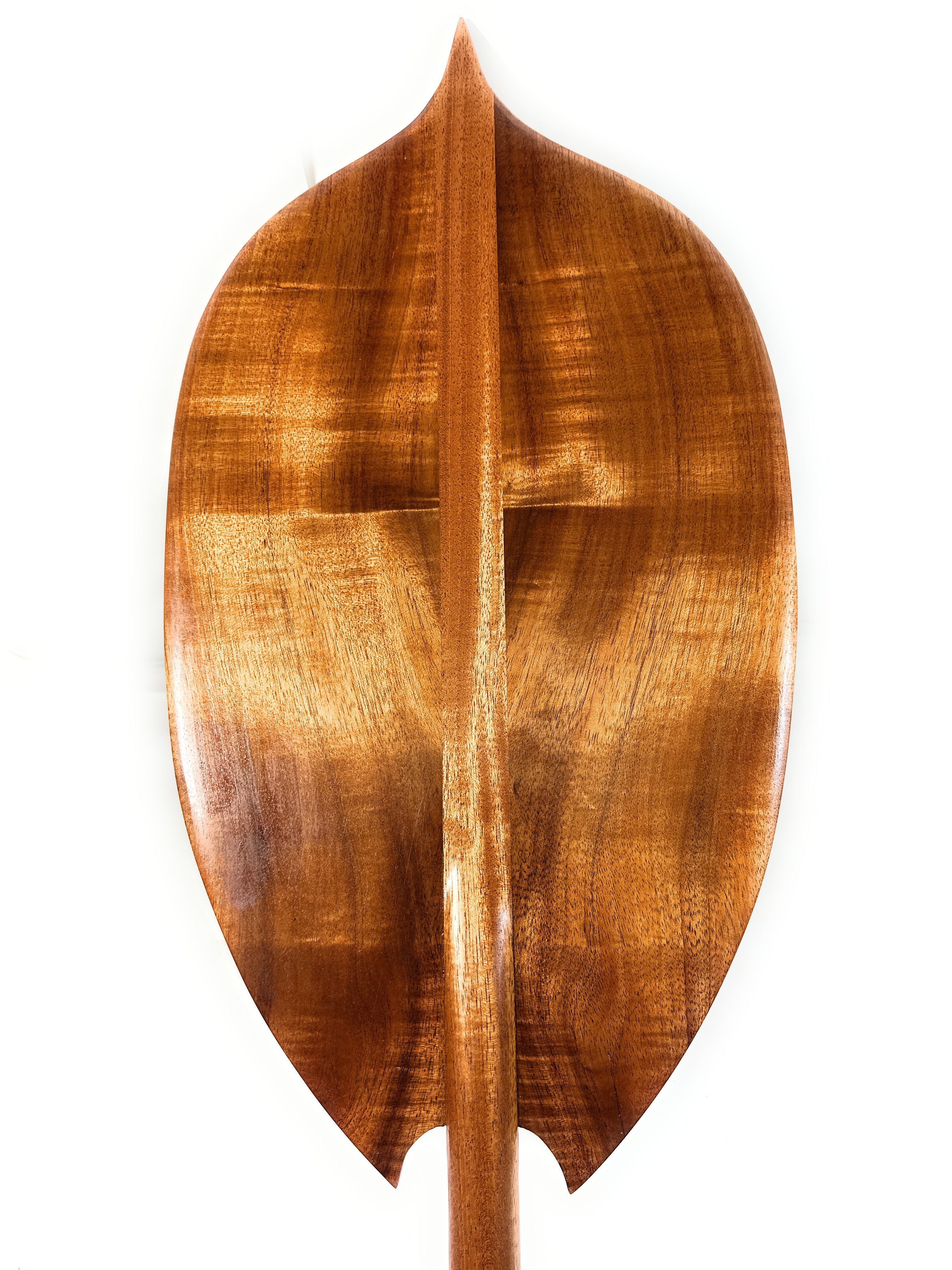 Premium Stingray Koa Paddle 48 inch Steersman with Tapered Handle - Made in Hawaii | #koa1b Premium Stingray Koa Paddle 48 inch Steersman with Tapered Handle - Made in Hawaii | #koa1b